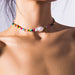 Wholesale shell shaped imitation pearl multilayer Necklace JDC-NE-KJ093 Necklaces JoyasDeChina A color 2493 Wholesale Jewelry JoyasDeChina Joyas De China