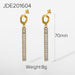 Wholesale Shiny tassel pendant earrings women JDC-ES-JD235 Earrings JoyasDeChina 201604 Wholesale Jewelry JoyasDeChina Joyas De China