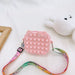 Wholesale silicone children's bags cartoon shoulder bag JDC-SD-JiaQ004 Shoulder Bags 家庆 pink Wholesale Jewelry JoyasDeChina Joyas De China