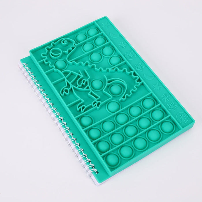 Wholesale Silicone Decompression A5 Notebook (F)JDC-FT-XuYe002 fidgets toy 旭业 green A5 Wholesale Jewelry JoyasDeChina Joyas De China