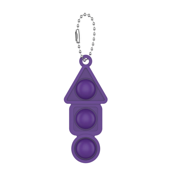 Wholesale silicone decompression key chain decompression toys JDC-FT-HC026 fidgets toy 华创 Keychains purple Wholesale Jewelry JoyasDeChina Joyas De China