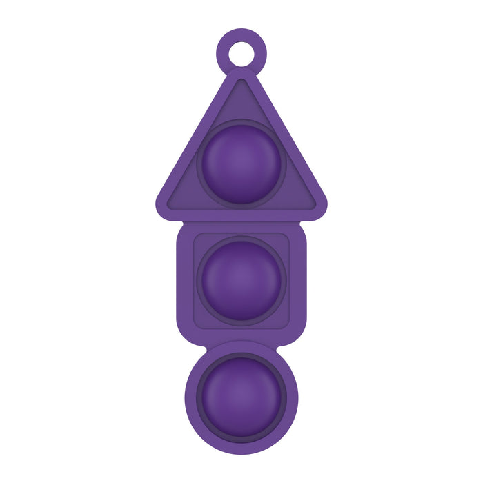 Wholesale silicone decompression key chain decompression toys JDC-FT-HC026 fidgets toy 华创 purple Wholesale Jewelry JoyasDeChina Joyas De China
