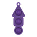 Wholesale silicone decompression key chain decompression toys JDC-FT-HC026 fidgets toy 华创 purple Wholesale Jewelry JoyasDeChina Joyas De China