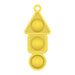 Wholesale silicone decompression key chain decompression toys JDC-FT-HC026 fidgets toy 华创 yellow Wholesale Jewelry JoyasDeChina Joyas De China