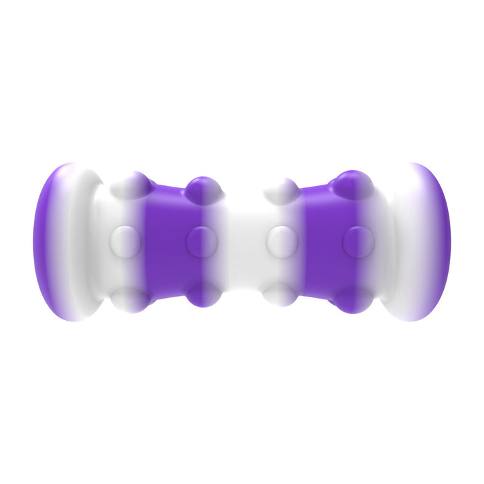 Wholesale silicone extrusion ball decompression toys JDC-FT-HC022 fidgets toy 华创 purplewhite Wholesale Jewelry JoyasDeChina Joyas De China