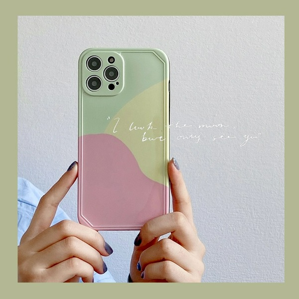 Bulk Jewelry Wholesale Silicone Geometric Color Contrast Mobile Phone Case JDC-PC-SC035 Wholesale factory from China YIWU China