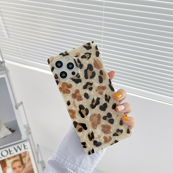 Bulk Jewelry Wholesale Silicone Leopard Shell Mobile Phone Shell JDC-PC-SC034 Wholesale factory from China YIWU China