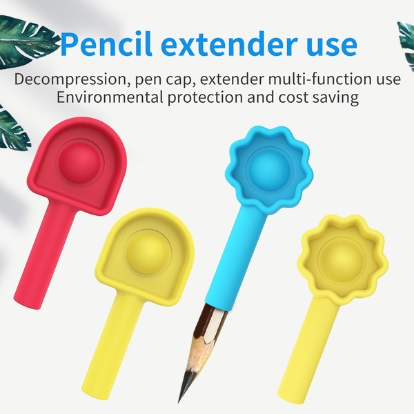 Wholesale silicone pen cap decompression fingertip toys JDC-FT-HC005 fidgets toy 华创 Wholesale Jewelry JoyasDeChina Joyas De China