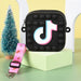 Wholesale silicone pink square type children's shoulder bag JDC-SD-Ruox003 Shoulder Bags 超级 Black 10*10*4cm Wholesale Jewelry JoyasDeChina Joyas De China