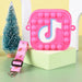 Wholesale silicone pink square type children's shoulder bag JDC-SD-Ruox003 Shoulder Bags 超级 Rose red 10*10*4cm Wholesale Jewelry JoyasDeChina Joyas De China