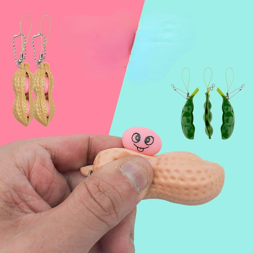 Wholesale Silicone Squeeze Peanut Decompression Toys JDC-FT-ZhuoJia013 fidgets toy 卓佳 Wholesale Jewelry JoyasDeChina Joyas De China