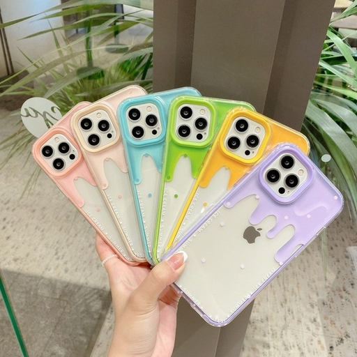 Bulk Jewelry Wholesale Silicone Summer Ice Cream for IPhone 11pro Max IPhone 12 Case XS Transparent 8plus Creative XR JDC-PC-SC019 Wholesale factory from China YIWU China