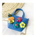 Wholesale silk denim bags JDC-HB-MF005 Shoulder Bags 满丰 blue Wholesale Jewelry JoyasDeChina Joyas De China