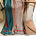 Wholesale silk scarf female spring and summer decoration imitation silk JDC-SF-SL046 scarf JoyasDeChina D080- Blue Brown 180-90cm Wholesale Jewelry JoyasDeChina Joyas De China