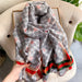 Wholesale silk scarf shawl long scarf JDC-SF-SL026 scarf JoyasDeChina silver Above 175cm Wholesale Jewelry JoyasDeChina Joyas De China