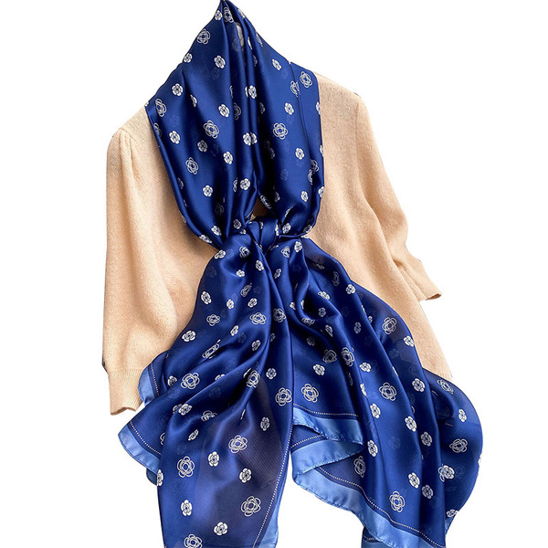 Wholesale silk scarf thin air conditioning shawl JDC-SF-SL003 scarf JoyasDeChina Wholesale Jewelry JoyasDeChina Joyas De China
