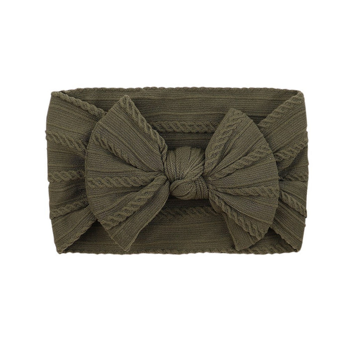 Wholesale silk solid color Bow Hair Scrunchies JDC-HS-YL053 Hair Scrunchies JoyasDeChina J Wholesale Jewelry JoyasDeChina Joyas De China