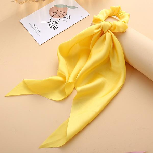 Bulk Jewelry Wholesale  Silky Square Scarf Hair Tie JDC-HS-f048 Wholesale factory from China YIWU China