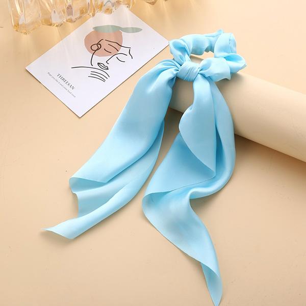 Bulk Jewelry Wholesale  Silky Square Scarf Hair Tie JDC-HS-f048 Wholesale factory from China YIWU China