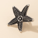 Bulk Jewelry Wholesale Silver Alloy Bohemian Star Starfish Beach Wind Accessories Rings JDC-RS-C176 Wholesale factory from China YIWU China