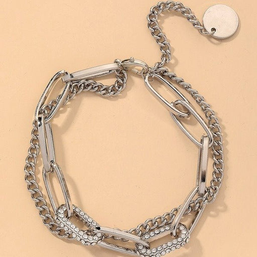 Wholesale silver alloy bracelet JDC-BT-YWJQ023 Bracelet 义乌精巧 Wholesale Jewelry JoyasDeChina Joyas De China