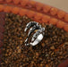 Wholesale silver alloy claw ring JDC-RS-NingL023 Rings 宁蓝 Wholesale Jewelry JoyasDeChina Joyas De China
