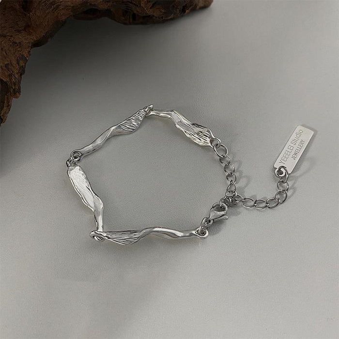 Bulk Jewelry Wholesale silver alloy geometric necklace JDC-NE-BY012 Wholesale factory from China YIWU China