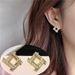 Bulk Jewelry Wholesale silver alloy inlaid Zircon Earrings JDC-ES-RL127 Wholesale factory from China YIWU China