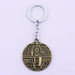Wholesale silver alloy key chain JDC-KC-AW019 Keychains 艾文 Wholesale Jewelry JoyasDeChina Joyas De China