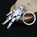 Wholesale silver alloy key chain JDC-KC-AW019 Keychains 艾文 G-736 Wholesale Jewelry JoyasDeChina Joyas De China
