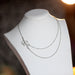 Wholesale silver alloy leaf necklace JDC-NE-F602 Necklaces 韩之尚 C08-01-27 Wholesale Jewelry JoyasDeChina Joyas De China