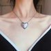 Bulk Jewelry Wholesale silver alloy love necklace JDC-NE-BY047 Wholesale factory from China YIWU China