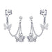wholesale Silver alloy metal ear clip JDC-ES-f104 earrings JoyasDeChina C13-03-20sliver Wholesale Jewelry JoyasDeChina Joyas De China