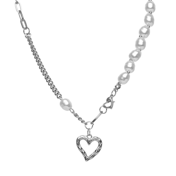 Wholesale silver alloy necklace JDC-NE-F603 Necklaces 韩之尚 Wholesale Jewelry JoyasDeChina Joyas De China