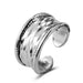 Bulk Jewelry Wholesale silver alloy opening geometric ring JDC-RS-D023 Wholesale factory from China YIWU China