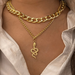 Bulk Jewelry Wholesale silver alloy Snake Pendant Necklace JDC-NE-F302 Wholesale factory from China YIWU China