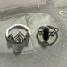 Bulk Jewelry Wholesale silver alloy Xingyue black gem yoga symbol set of ten rings JDC-RS-C100 Wholesale factory from China YIWU China
