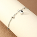 Bulk Jewelry Wholesale silver alloy yin and yang gossip  anklet   JDC-AS-e045 Wholesale factory from China YIWU China