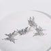 Wholesale silver butterfly stud earrings alloy set JDC-ES-ChiH002 Earrings 池豪 Wholesale Jewelry JoyasDeChina Joyas De China