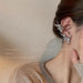 Wholesale silver butterfly stud earrings alloy set JDC-ES-ChiH002 Earrings 池豪 Wholesale Jewelry JoyasDeChina Joyas De China