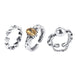 Bulk Jewelry Wholesale silver love diamond geometric family ring JDC-RS-F390 Wholesale factory from China YIWU China