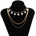 Bulk Jewelry Wholesale silver metal corn imitation pearl necklace JDC-NE-KunJ016 Wholesale factory from China YIWU China