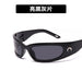 Wholesale silver moon resin Sunglasses JDC-SG-KD090 SunGlasses çæ¶Ü Bright black1 as figure Wholesale Jewelry JoyasDeChina Joyas De China
