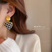 Wholesale silver needle alloy cloth earrings JDC-ES-BY166 Earrings 宝钰 Wholesale Jewelry JoyasDeChina Joyas De China