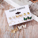 Wholesale silver pearl earring set JDC-ES-F627 Earrings 韩之尚 51722 Wholesale Jewelry JoyasDeChina Joyas De China