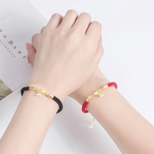 Wholesale silver-plated woven couple bracelet JDC-BT-YZM004 Bracelet 伊之美 Wholesale Jewelry JoyasDeChina Joyas De China