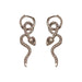 Wholesale silver rhinestone earrings JDC-ES-YWJQ005 Rings 精巧 Wholesale Jewelry JoyasDeChina Joyas De China