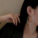 Wholesale silver rhinestone earrings JDC-ES-YWJQ006 Earrings 精巧 Wholesale Jewelry JoyasDeChina Joyas De China