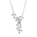 Wholesale silver rhinestone necklace JDC-NE-XingL024 Necklaces 星銮 45cm Wholesale Jewelry JoyasDeChina Joyas De China