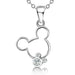 Wholesale silver rhinestone necklace JDC-NE-XingL025 Necklaces 星銮 NC01 Wholesale Jewelry JoyasDeChina Joyas De China